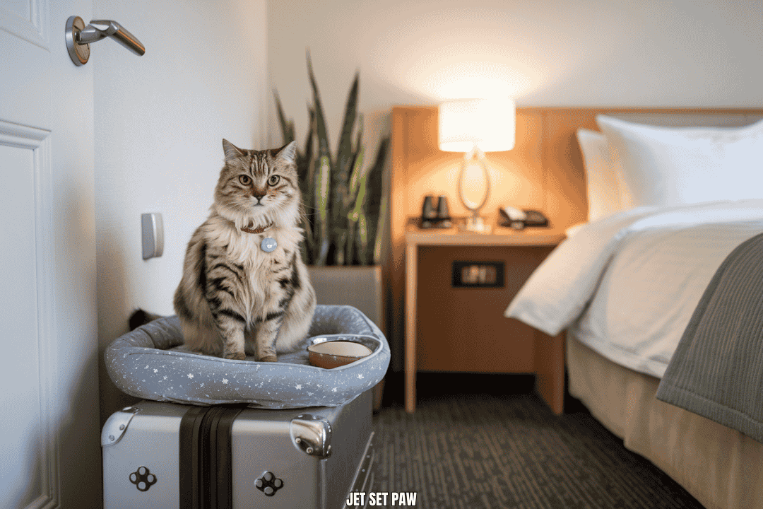 how to bring cat on hotel